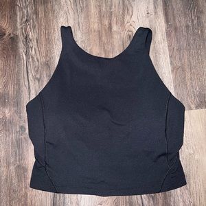 Black Lululemon Align High Neck Size 8
